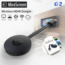 Load image into Gallery viewer, G2 Wireless AIR Play Wifi display hdmi dongle mirascreen TV stick mirroring Receiver Support IOS Android miracast For Iphone
