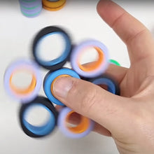 Load image into Gallery viewer, FinGears Magnetic Rings Anti-stress Toys For Chlidren Adult Anxiety Relief Focus Kids Decompression Magic Fidget Toys Birthday
