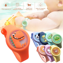 Load image into Gallery viewer, Kids Mosquito Repellent Watch Lightweight Natural Mosquito Repellent Bracelet Plant Essential Oil Mosquito Repellent Device
