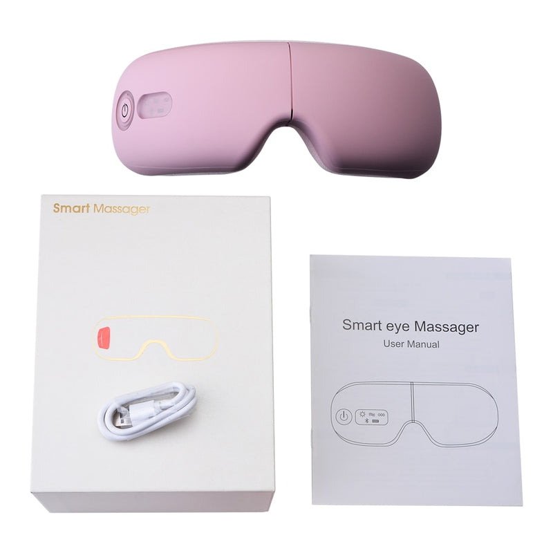 Bluetooth Smart Vibration Eye Massager Eye Care Device Hot Compress Glasses Instrument Music Foldable Eye Protection