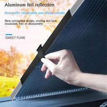 Load image into Gallery viewer, Car Window Sunshade Retractable Foldable Windshield Sunshade Cover Shield Curtain Auto Sun Shade Block Anti-UV Car Window Shade
