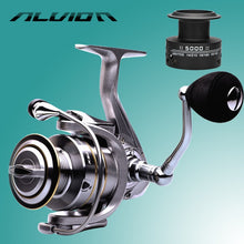 Load image into Gallery viewer, High Quality 14+1 BB Double Spool Fishing Reel 5.5:1 Gear Ratio High Speed Spinning Reel Carp Fishing Reels For Saltwater
