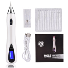 Load image into Gallery viewer, Skin Care Laser Mole Tattoo Freckle Removal Pen LCD Sweep Spot Mole Removing Wart Corns Dark Spot Remover Salon Beauty Machine
