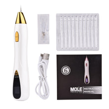 Load image into Gallery viewer, Skin Care Laser Mole Tattoo Freckle Removal Pen LCD Sweep Spot Mole Removing Wart Corns Dark Spot Remover Salon Beauty Machine
