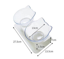 Load image into Gallery viewer, Pet Bowls Dog Food Water Feeder Pet Drinking Dish Feeder Cat Puppy With Raised Feeding Supplies Small Dog Accessories
