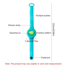 Load image into Gallery viewer, Kids Mosquito Repellent Watch Lightweight Natural Mosquito Repellent Bracelet Plant Essential Oil Mosquito Repellent Device
