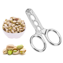 Load image into Gallery viewer, Multifunction Durable Zinc Alloy Simple Melon Seeds Pliers Peeler Copper-plated Super Sharp Durable Vegetable Fruit
