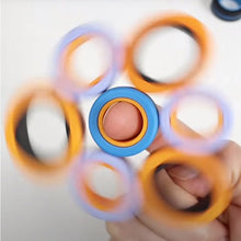 Load image into Gallery viewer, FinGears Magnetic Rings Anti-stress Toys For Chlidren Adult Anxiety Relief Focus Kids Decompression Magic Fidget Toys Birthday
