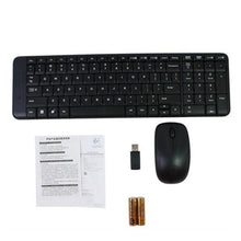 Load image into Gallery viewer, Logitech MK220 Wireless Keyboard and Mouse Combo Set Gaming Lap Top Gamer Original Optical Waterproof Ergonomics Keyboard Mouse
